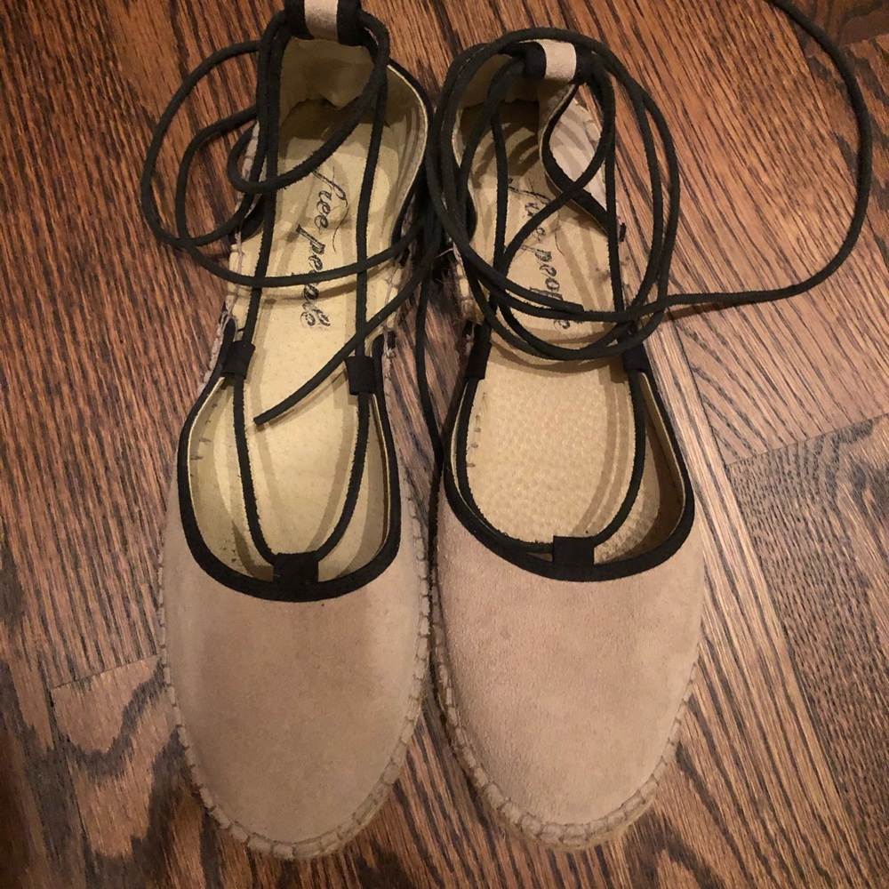 Free People Marina Sandal Woman’s Espadrille Suede